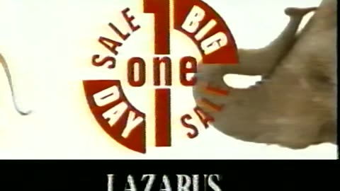 June 1996 - One Day Sale at Lazarus