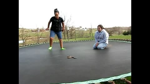 How To Clear The Trampoline