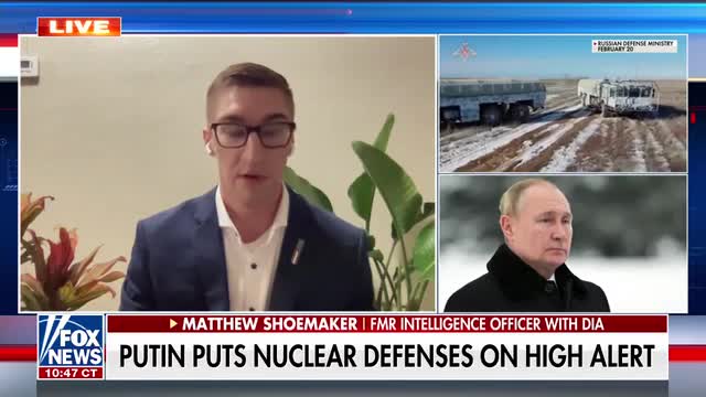 Here's what Putin meant in his nuclear alert- former intelligence officer - Fox News Video