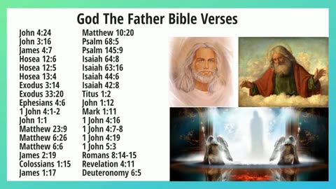 God The Father Bible Verses