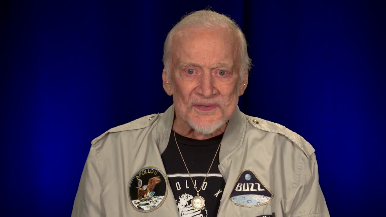 Buzz Aldrin Addresses the National Space Council Users' Advisory Group