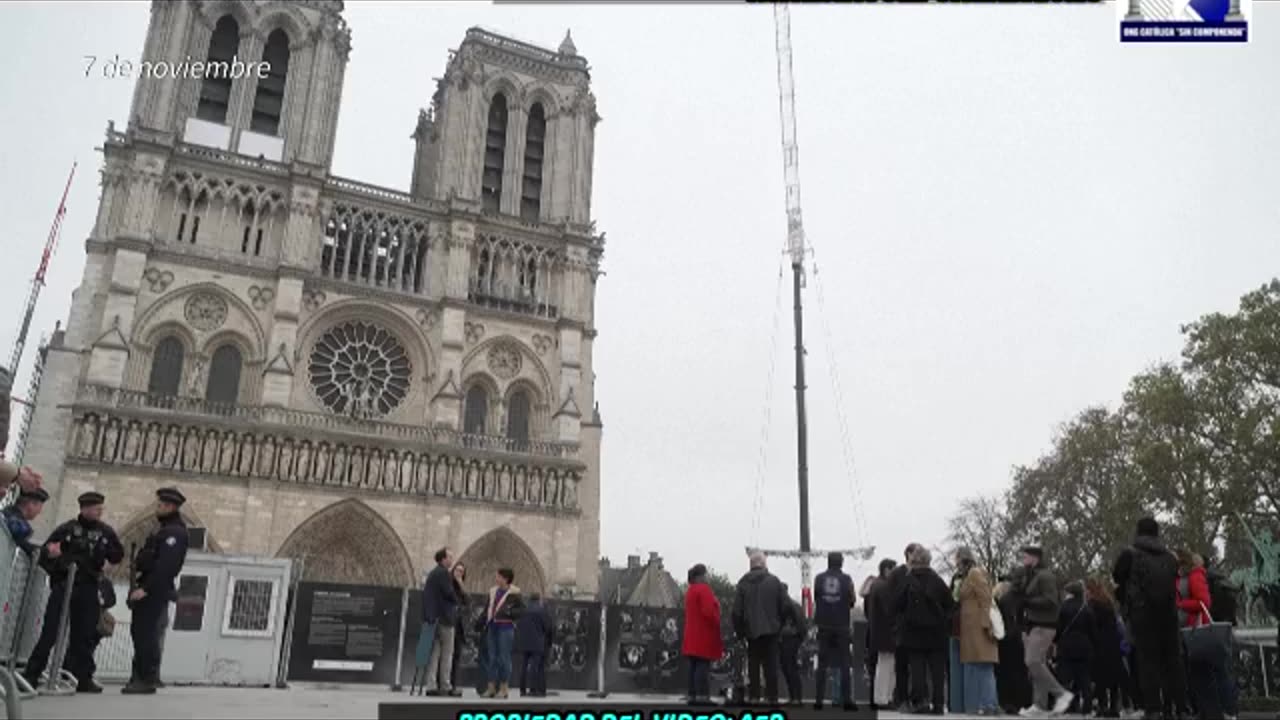 LAS CAMPANAS DE NOTRE DAME VUELVEN A SONAR LUEGO DE 5 AÑOS