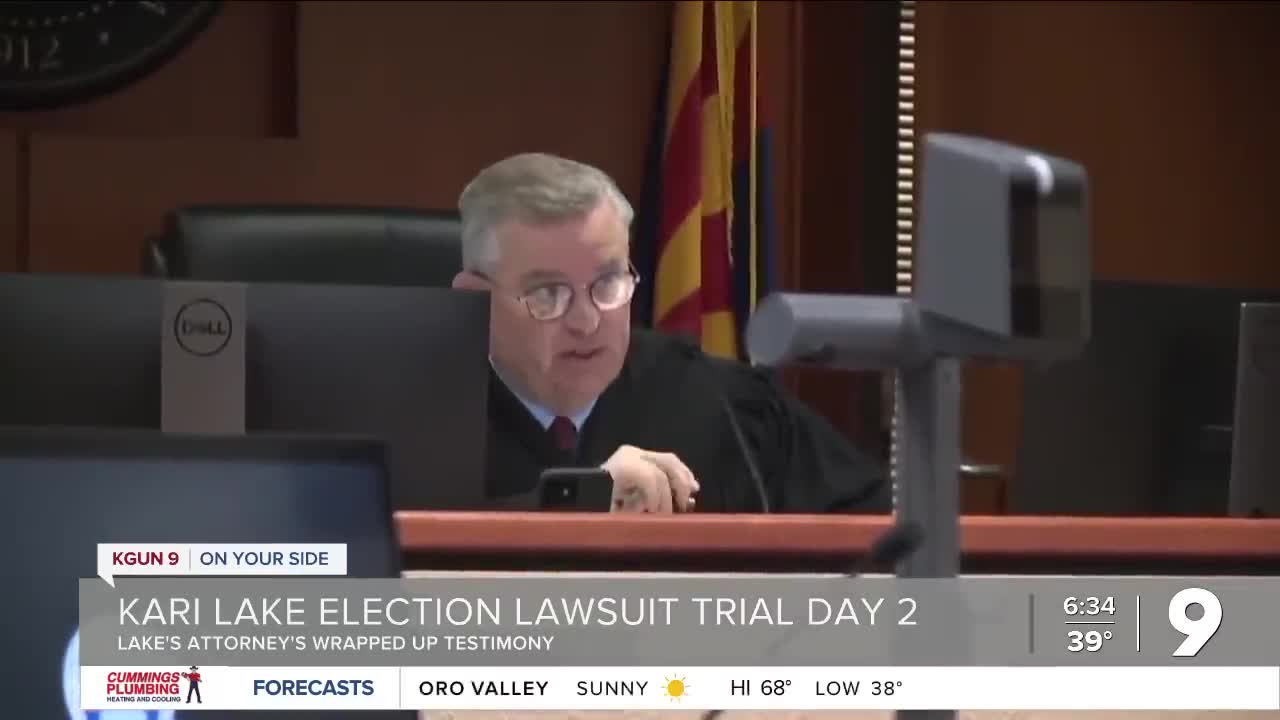 UPDATE; Maricopa County Superior Court Judge Dismisses Kari Lake's Final Two Counts