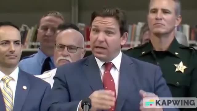 Gov. Ron DeSantis states "They lied to us about the mRNA shots" and masks.