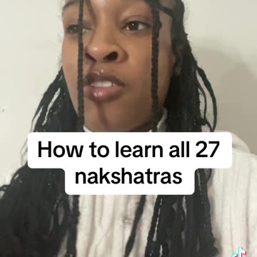 How to Learn All 27 Nakshatras