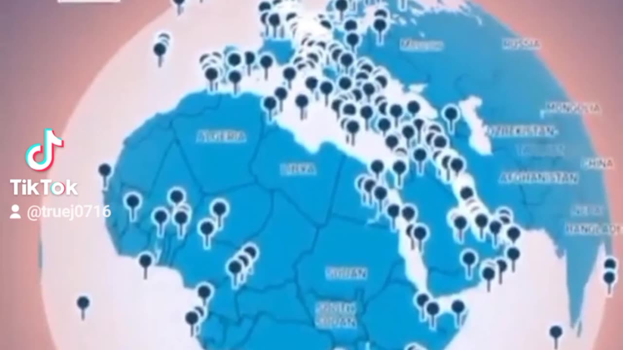 USA Amerikai bázisok a világon.