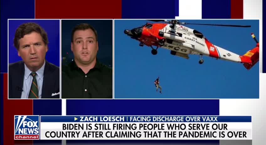 Coast Guard member Zack Loesch faces discharge for being unVAXed after saving lives during Ian.