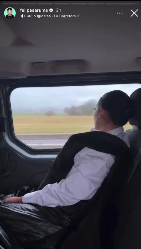 Andrea Valdiri y Felipe Saruma de vacaciones en el Reino Unido