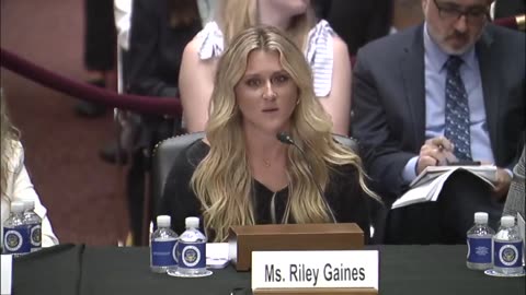 Riley Gaines Hits Back At Democrat Senator Defending Men Entering Women's Locker Rooms