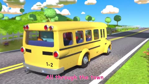 Wheels on the Bus Nursery Rhymes & Kids Songs