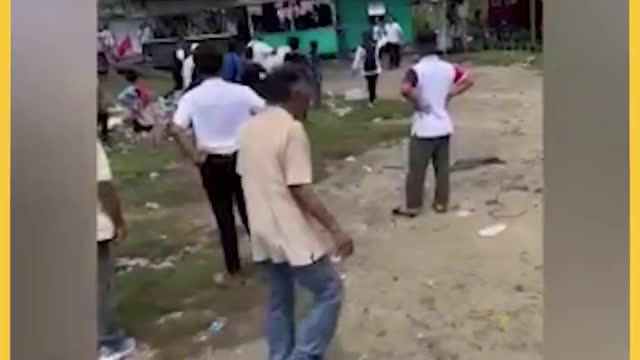 Bapa calon muncul di pentas Warisan, laung ‘hidup GRS’
