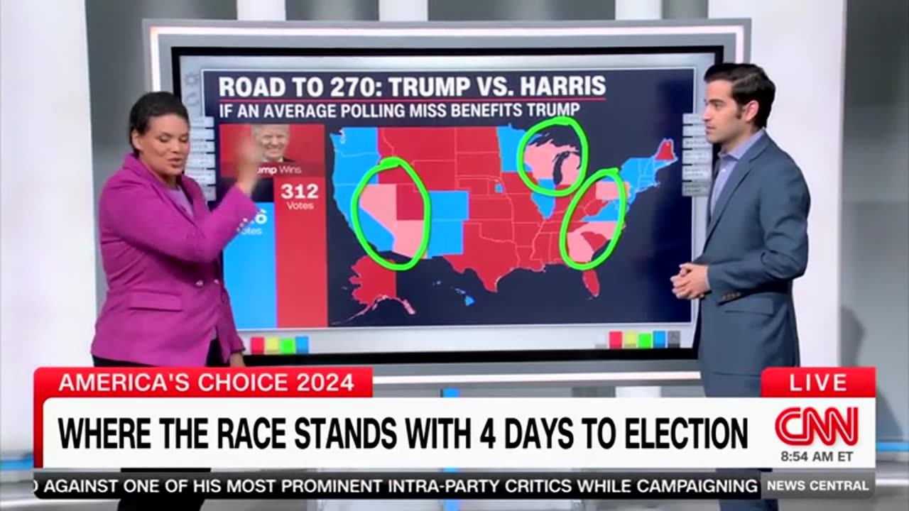 CNN's Enten Says There Is A 'Slight Hint Of Trump Momentum' Four Days Out From Election