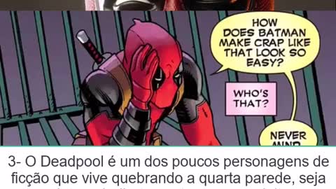 4 CURIOSIDADES SOBRE DEADPOOL (MARVEL)- Filipe Geek