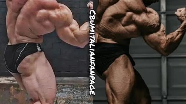 Ramon Dino VS Chris Bumstead#bodybuilding #gym #fitness