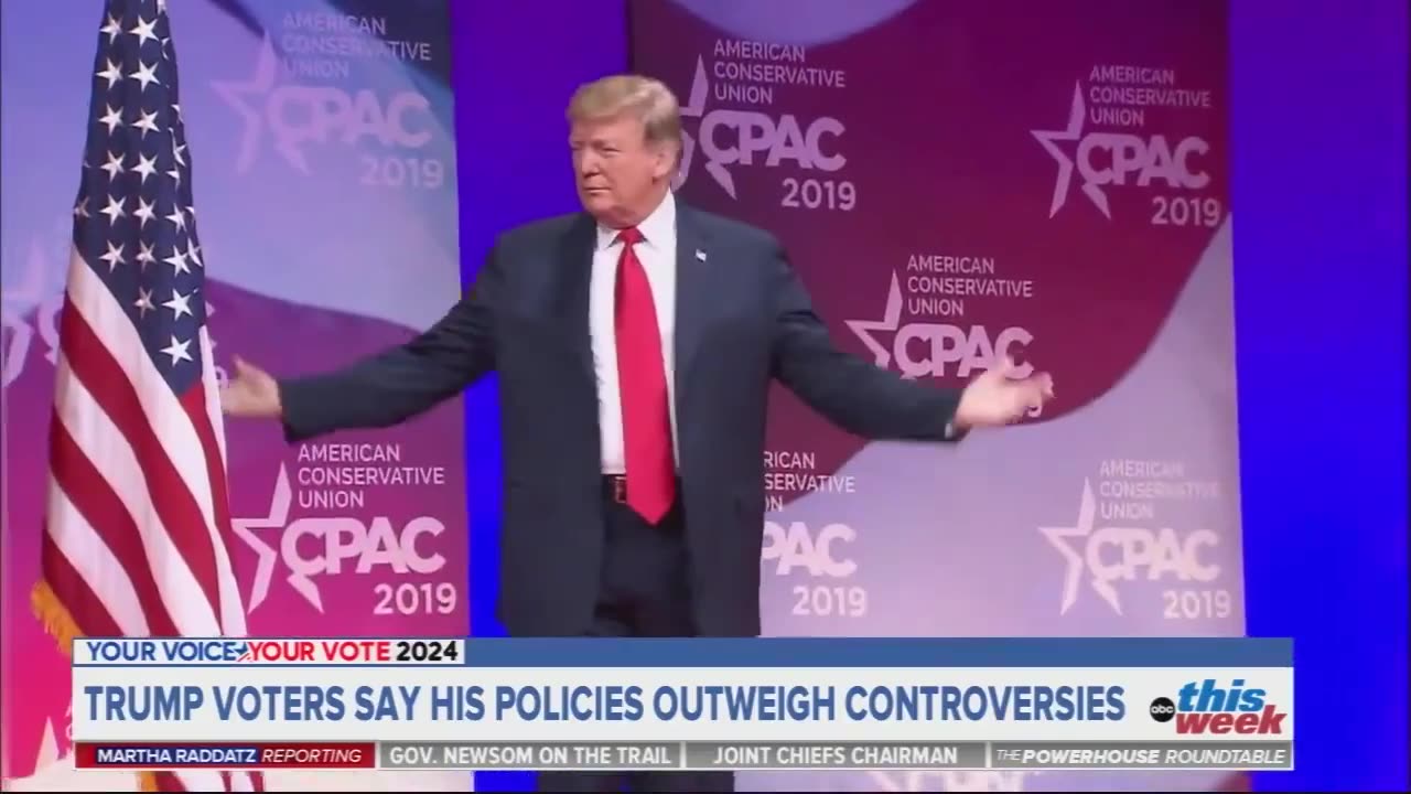 MAGA And The American Flag