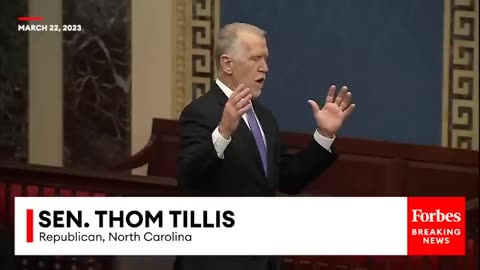 'Making The Problem Worse'- Thom Tillis Rips Biden Over Border