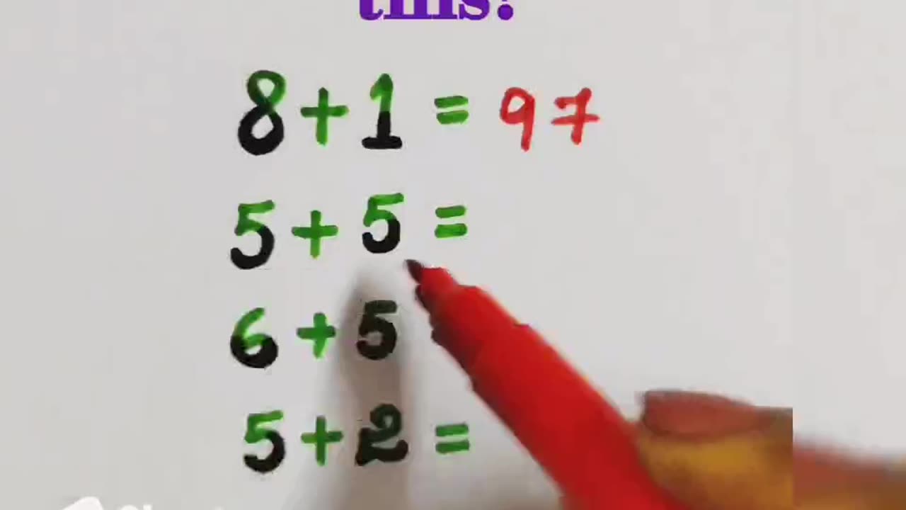 Math challenge girl 😂😂#rumble #shorts
