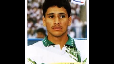 PANINI STICKERS SAUDI ARABIA TEAM WORLD CUP 1998