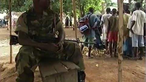 SIERRA LEONE: FREETOWN: Troops Defend President Kabbah