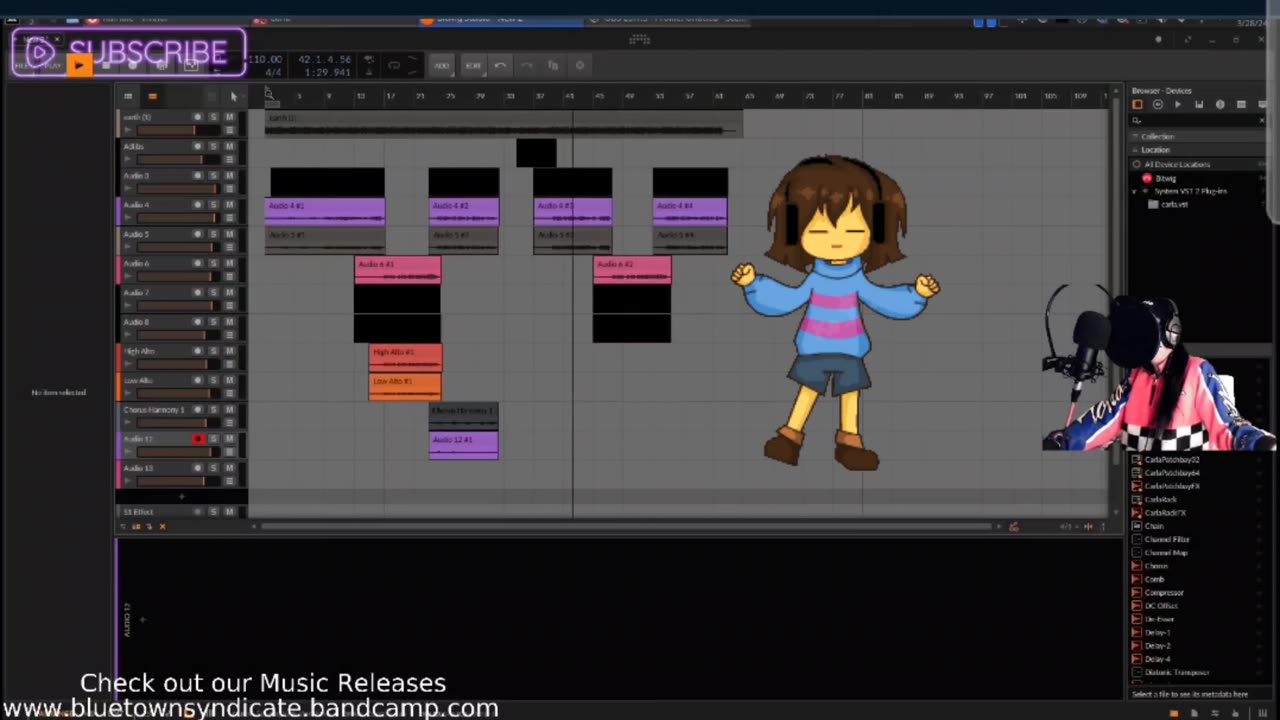 DeeDee Franc's Finished Song from Episode 8