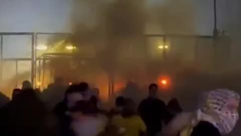 Chaos erupts across the Middle East after explosion kills hundreds at a Gaza hospital.