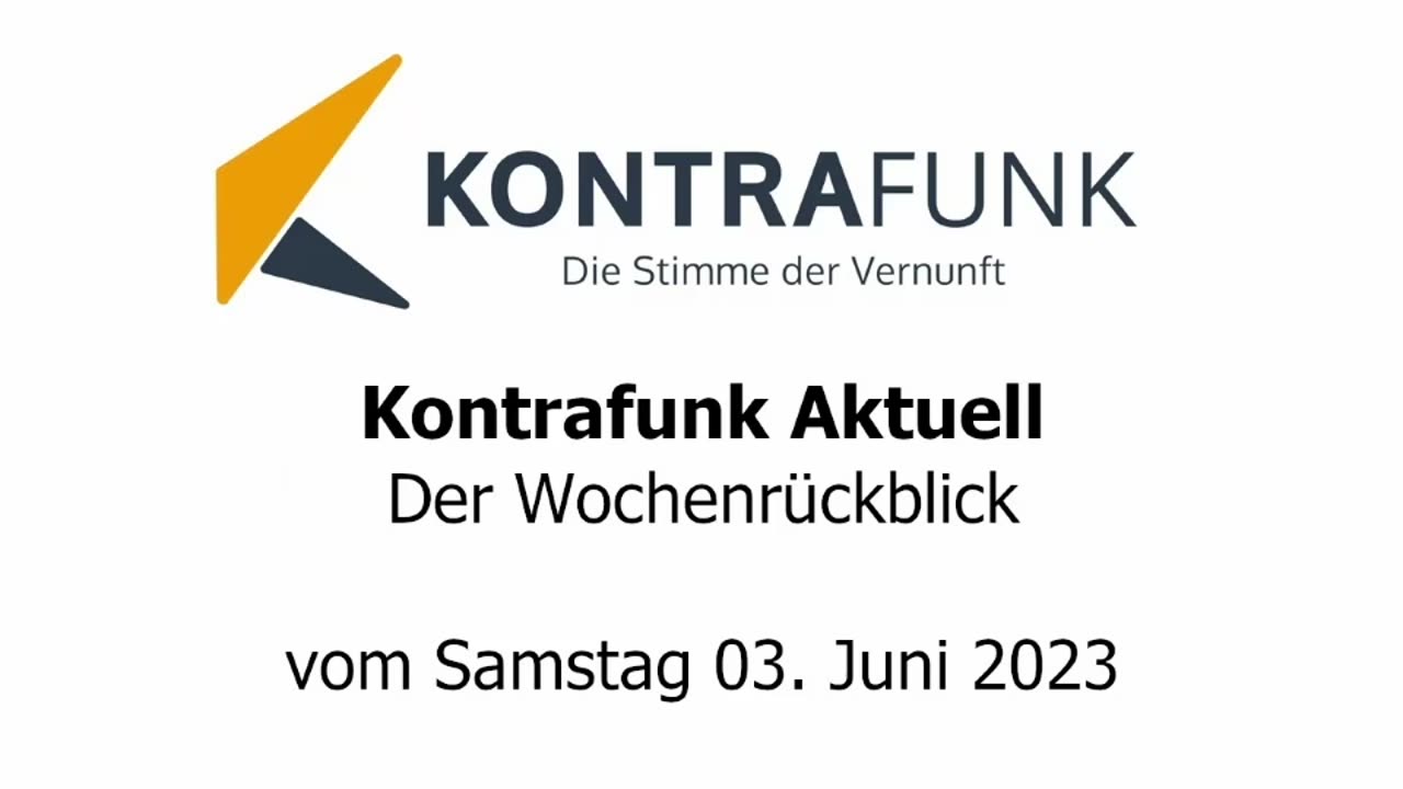 Wochenrückblick vom Samstag 3. Juni 2023