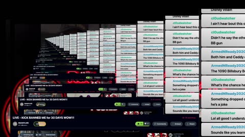 KICK BANNED ME for 30 DAYS WOW!!!