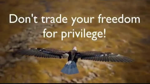 FREEDOM CAN NOT BE GIVEN