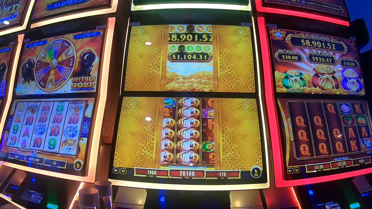 Fu Dai Lian Lian Dragon Slot Machine Play Bonuses Free Games Fun Play!