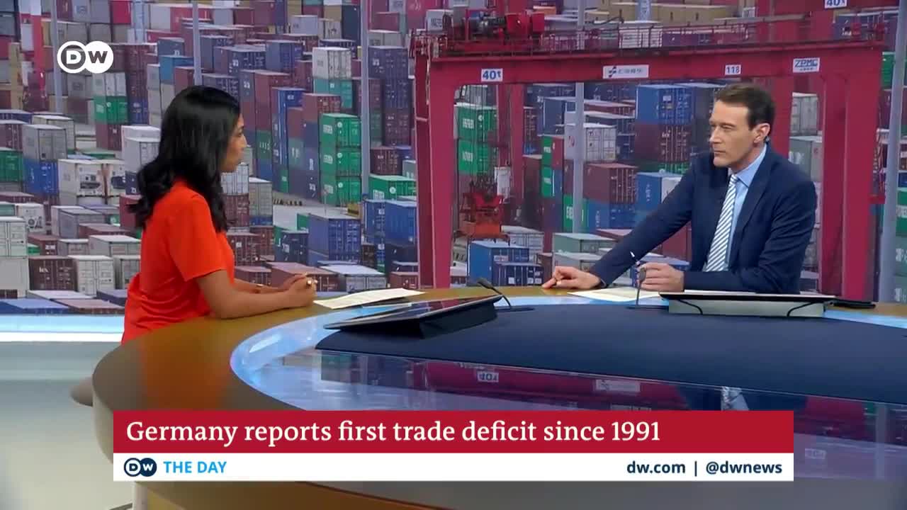 Germany records first trade deficit in over 30 years | DW News