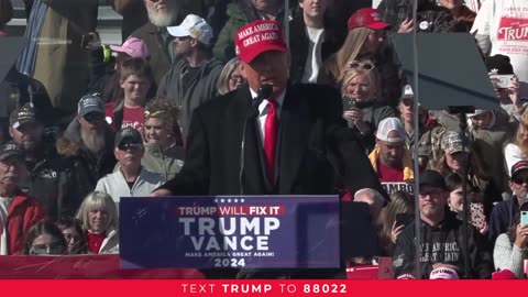 President Trump in Lititz, PA