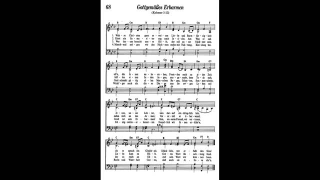 Gottgemäßes Erbarmen (Lied 68 aus Singt Jehova Loblieder)