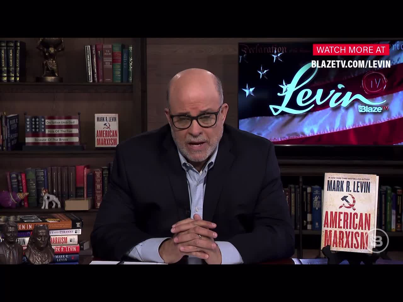 Mark Levin is for mandatory face masks 😷 subscribe to the Great One below