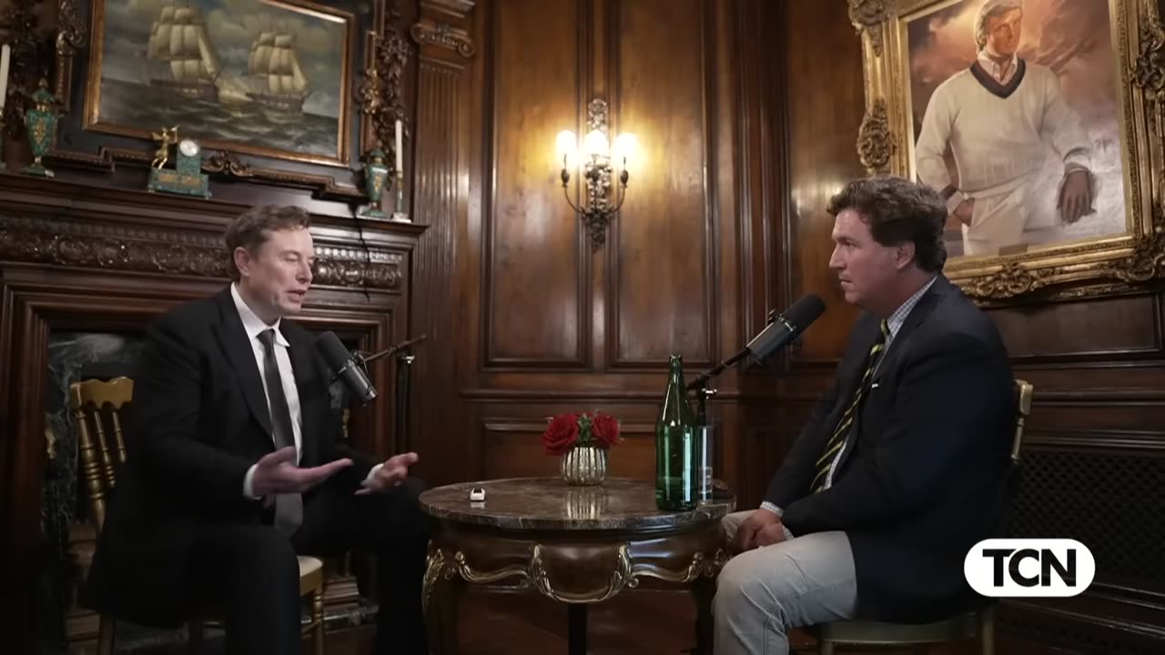 TCN TUCKER CARLSON with ELON MUSK