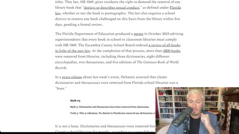 DeSantis SHOCKED By Book Bans He Made Law _ The Kyle Kulinski Show