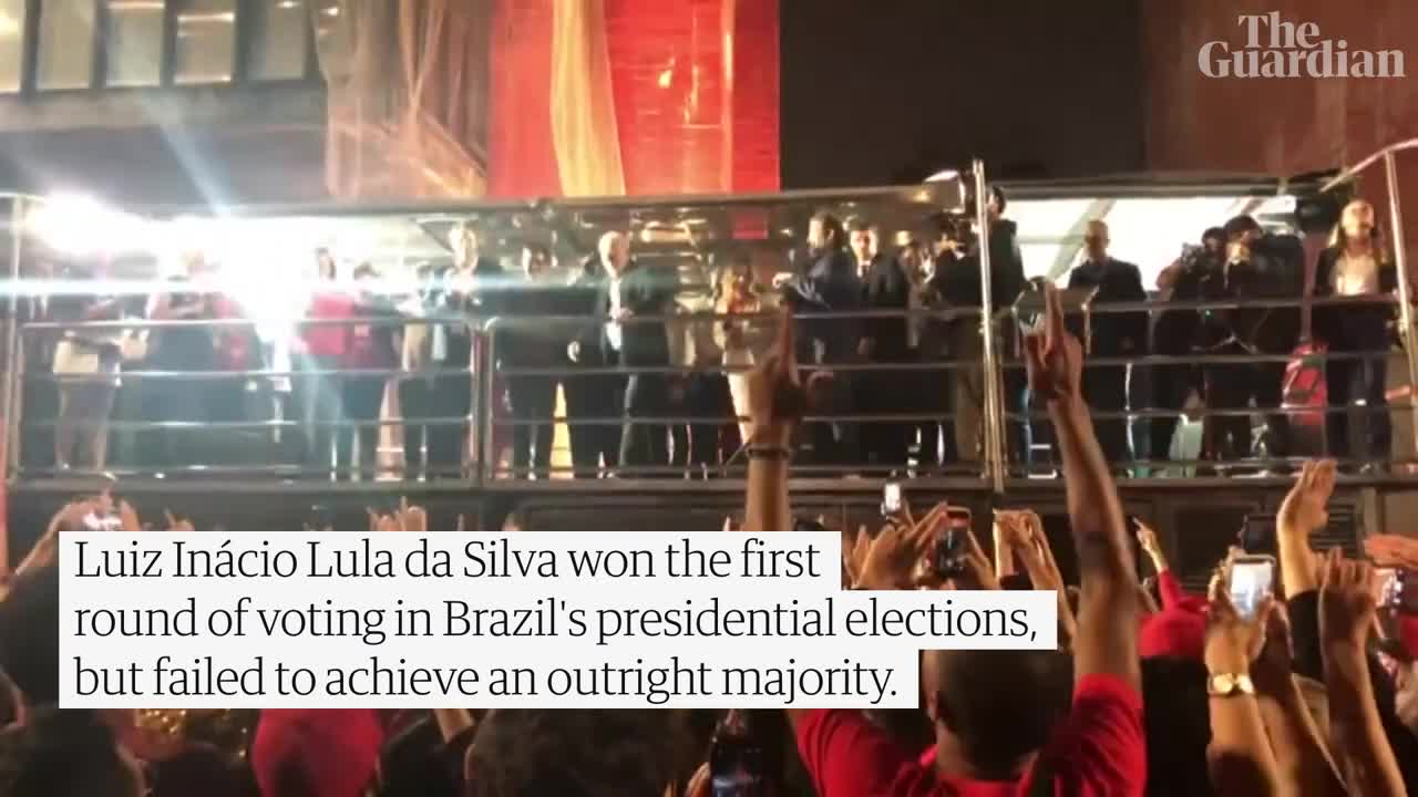 Brazil election: Lula wins vote but runoff with Bolsonaro looms