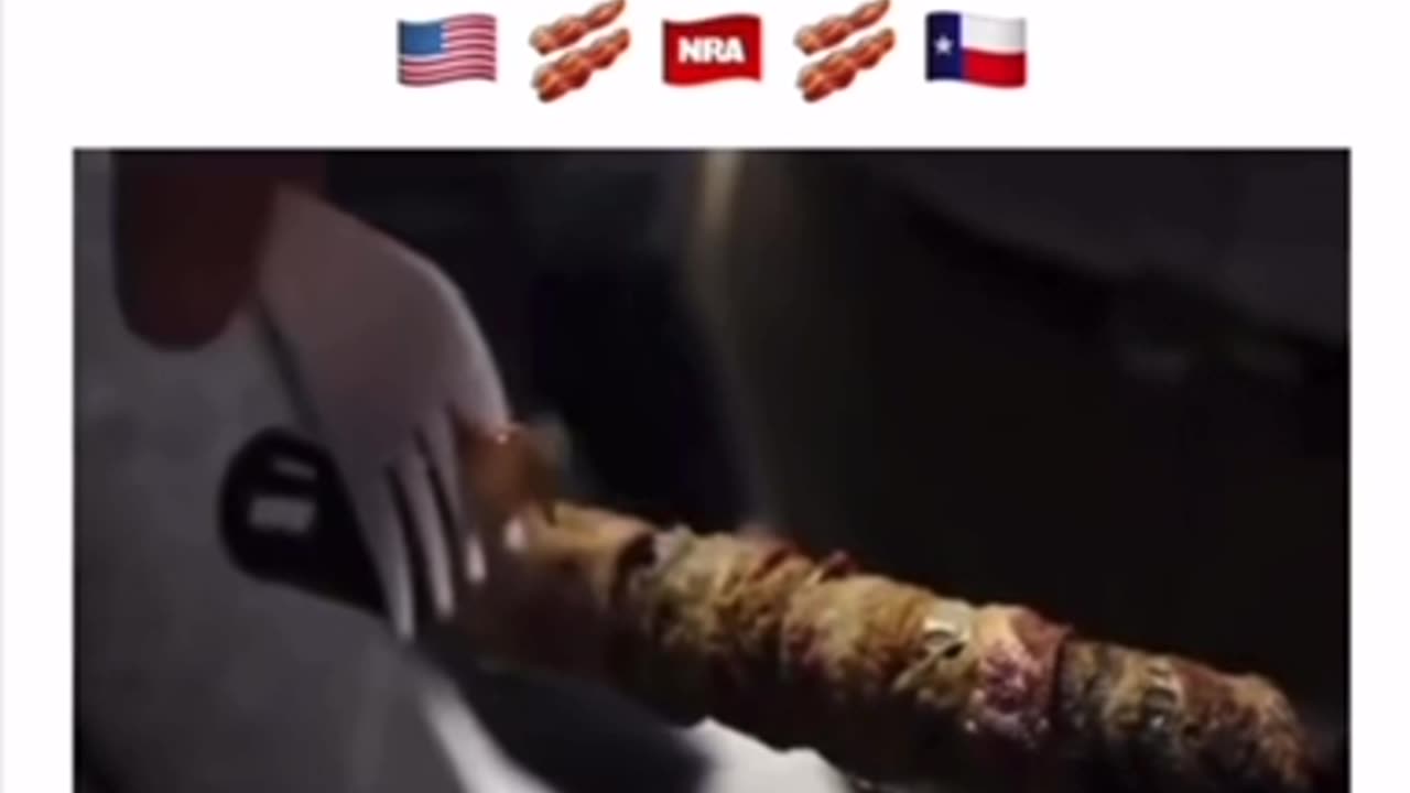 Ted Cruz triggers the libs by cooking bacon on an AR-15