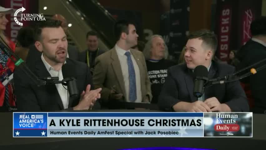 Jack Posobiec and Kyle Rittenhouse play Naughty or Nice.