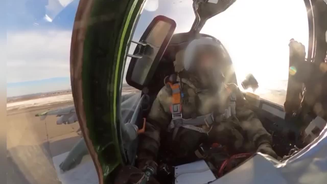 Russian Air Force's Su-25 attack aircraft within special operation area