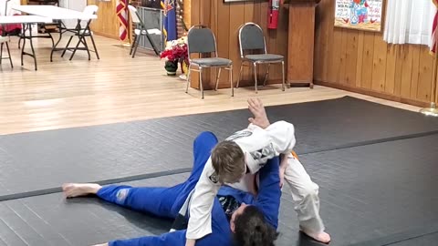 Simple throw from a clinch