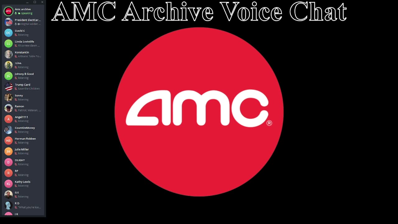 3 PM! EST 10-22-23 AMC Archive Voice chat, the where the hell have I been SPECIAL!