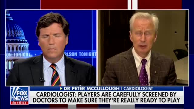 Dr. Peter McCullough on Possibility of ‘Vaccine Induced Myocarditis’ on Damar Hamlin ‘Collapse’