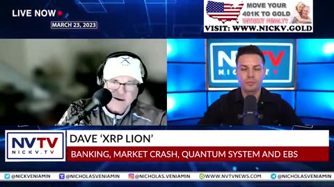 Part 2 - Dave XRP Lion Discusses The Deep State Crash and The Quantum System with Nicholas Veniamin