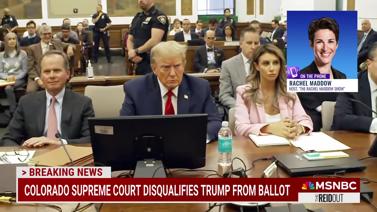 Maddow: Trump getting kicked off Colorado ballot 'a real surprise'