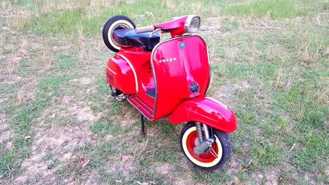 Restoration 1978 Vespa Scooter #6 - Finally Assembling of Italian Piaggio Vespa --- AF invention