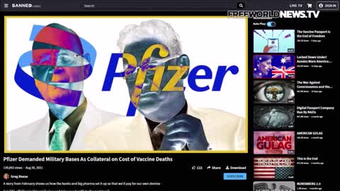 BREAKING : PFIZER DEMANDED MILITARY BASES FROM ARGENTINA & BRAZIL!!