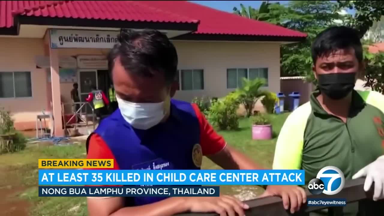 35 killed, mostly children, in Thailand childcare center attack