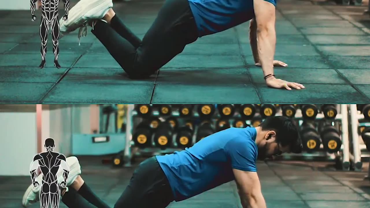 Complete push-ups for beginners using only body weight