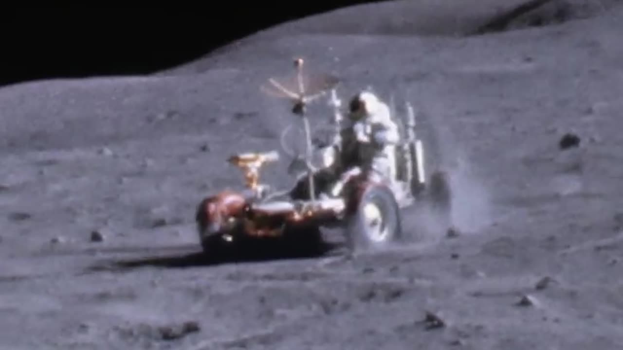 En 1971 la NASA llevó un carro a la Luna