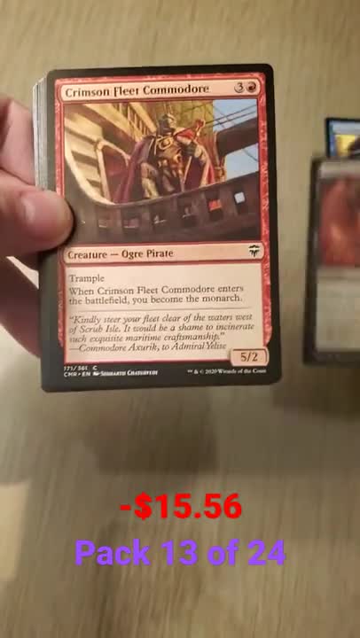 Cracking Packs 018 - Commander Legends - Magic the Gathering Booster Box Game Pack 13 of 24